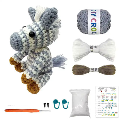 Crochet Animal Kit for Begginers